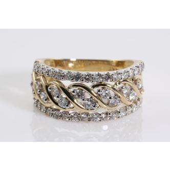 0.90ct Diamond Dress Ring