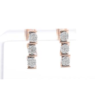 0.57ct Diamond Earrings