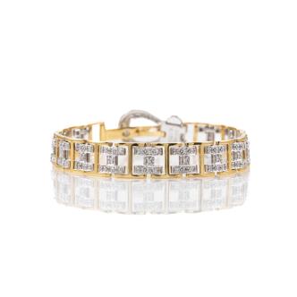 1.10ct Diamond Bracelet 21.3g