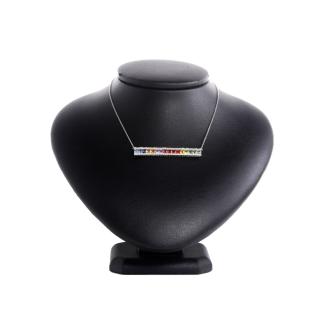 2.50ct Sapphire and Diamond Pendant