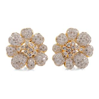 8.08ct Diamond Dress Earrings