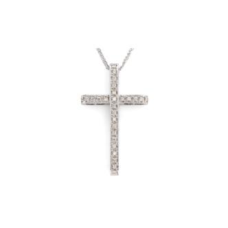 0.33ct Diamond Cross Pendant