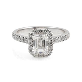 1.00ct Centre Diamond Ring GIA E SI1