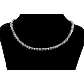 4.85ct Diamond Tennis Necklace