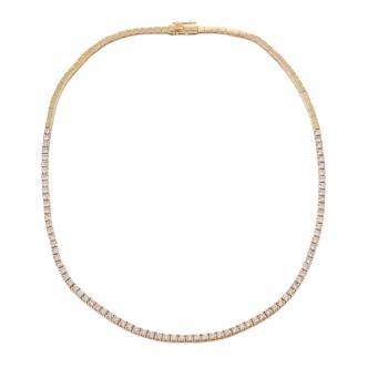5.71ct Round Diamond Tennis Necklace*