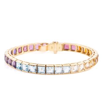 13.50ct Mixed Gemstone Bracelet