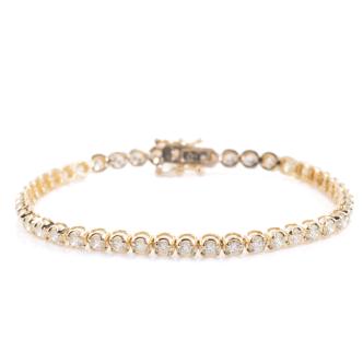 9.07ct Diamond Tennis Bracelet