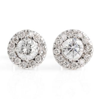 0.99ct Diamond Earrings