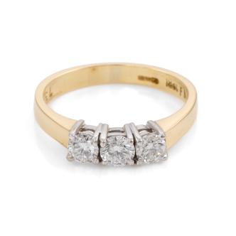 0.60ct Diamond Trilogy Ring