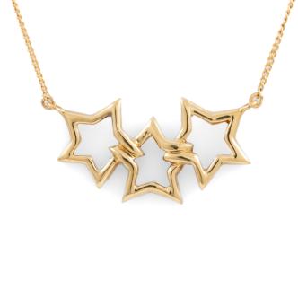 Tiffany & Co. Triple Star Necklace