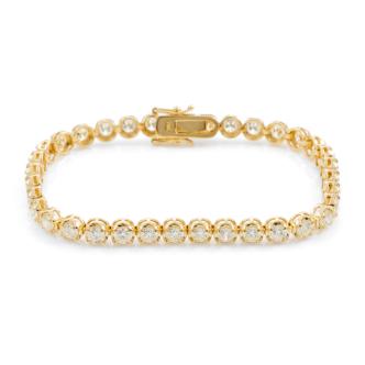 6.86ct Diamond Tennis Bracelet
