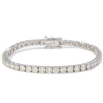 7.36ct Diamond Tennis Bracelet