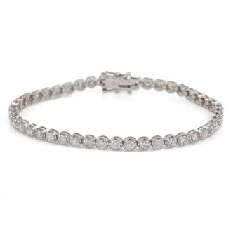4.02ct Diamond Tennis Bracelet