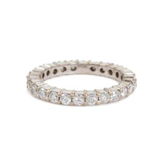 1.00ct Diamond Full Hoop Eternity Ring