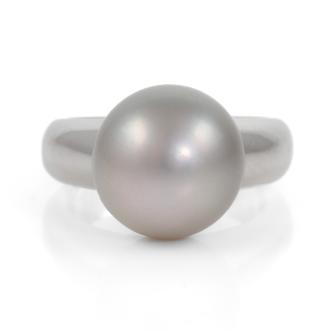 11.8mm Tahitian Pearl Ring