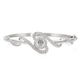 1.00ct Diamond Bangle