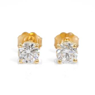 1.00ct Diamonds Studs GIA D VS1