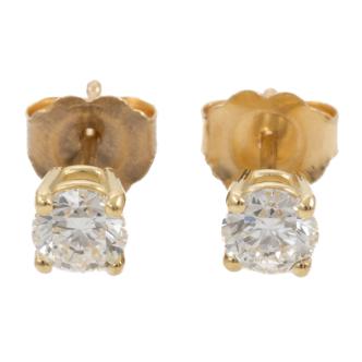0.60ct Diamond Studs GIA D VVS1
