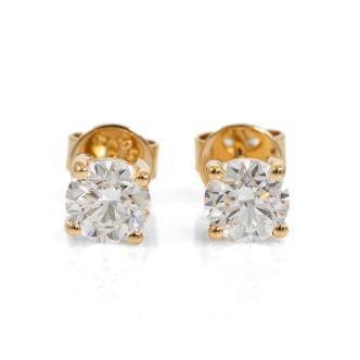 0.92ct Diamond Studs GIA D VS1