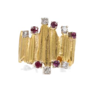 Ruby and Diamond Ring