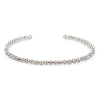 1.00ct Diamond Cuff Bangle