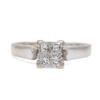 0.50ct Princess Cut Diamond Ring