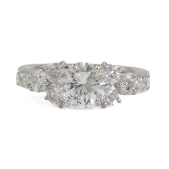 0.94ct Centre Diamond Engagement Ring