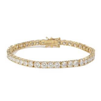 10.77ct Diamond Tennis Bracelet