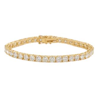 12.57ct Diamond Tennis Bracelet