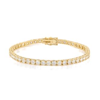 7.57ct Diamond Tennis Bracelet