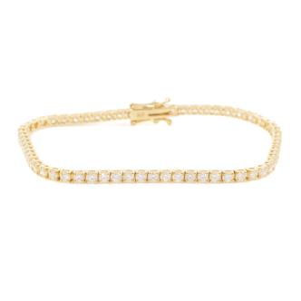 3.72ct Diamond Tennis Bracelet
