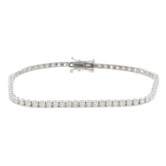 3.22ct Diamond Tennis Bracelet
