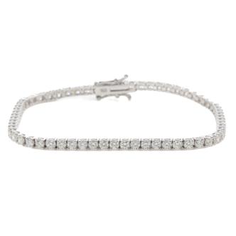 3.71ct Diamond Tennis Bracelet