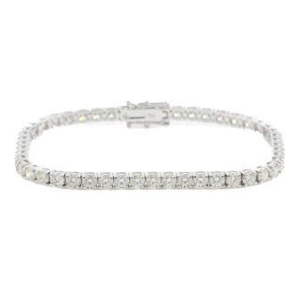 7.62ct Diamond Tennis Bracelet