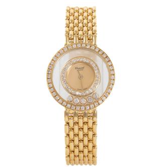 Chopard Happy Diamonds Gold Watch