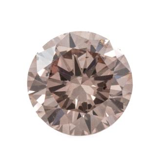 0.11ct Intense brownish Pink Diamond