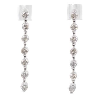 0.45ct Diamond Drop Earrings