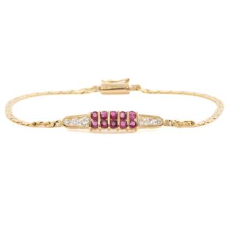 Ruby & Diamond Bracelet
