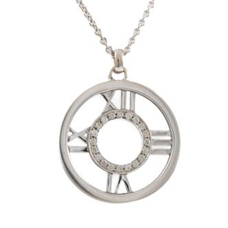 Tiffany & Co Atlas Diamond Pendant