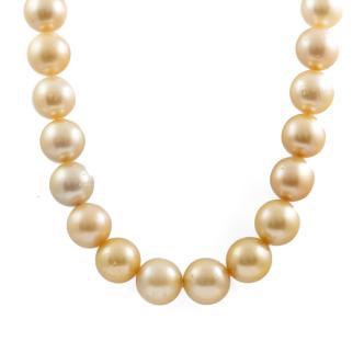 10.9mm - 13.8mm South Sea Pearl Necklace