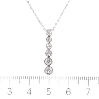 Tiffany & Co. Jazz Drop Diamond Pendant