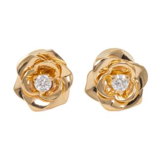 Piaget Rose Diamond Earrings