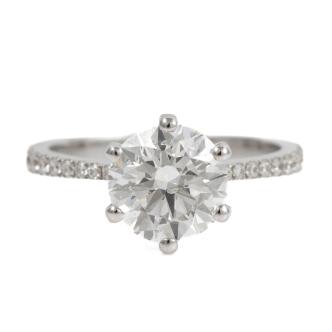 2.07ct Diamond Solitaire Ring