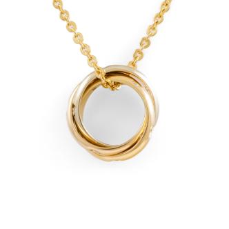 Cartier Trinity Necklace 15 Diamonds