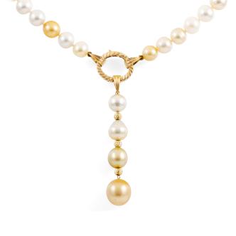 7.7mm - 12.1mm South Sea Pearl Necklace