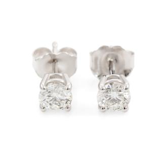 0.60ct Diamond Studs GIA E Internally F