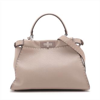 Fendi Medium Peekaboo Selleria Handbag