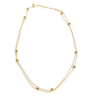 Gucci G Logo cube necklace