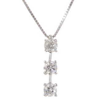 1.00ct Diamond Drop Pendant