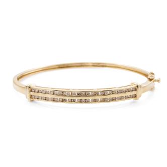 0.50ct Diamond Bangle